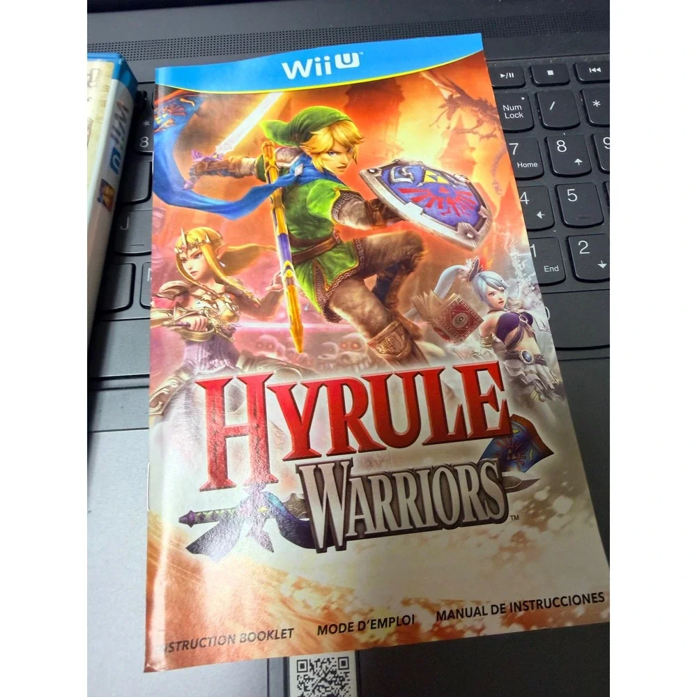 Hyrule Warriors Nintendo Wii U‎ CIB Complete with Manual Link Zelda Action Game